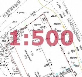 Топографическая съемка 1:500 для проектирования Топографическая съемка в Серпухове и Серпуховском районе